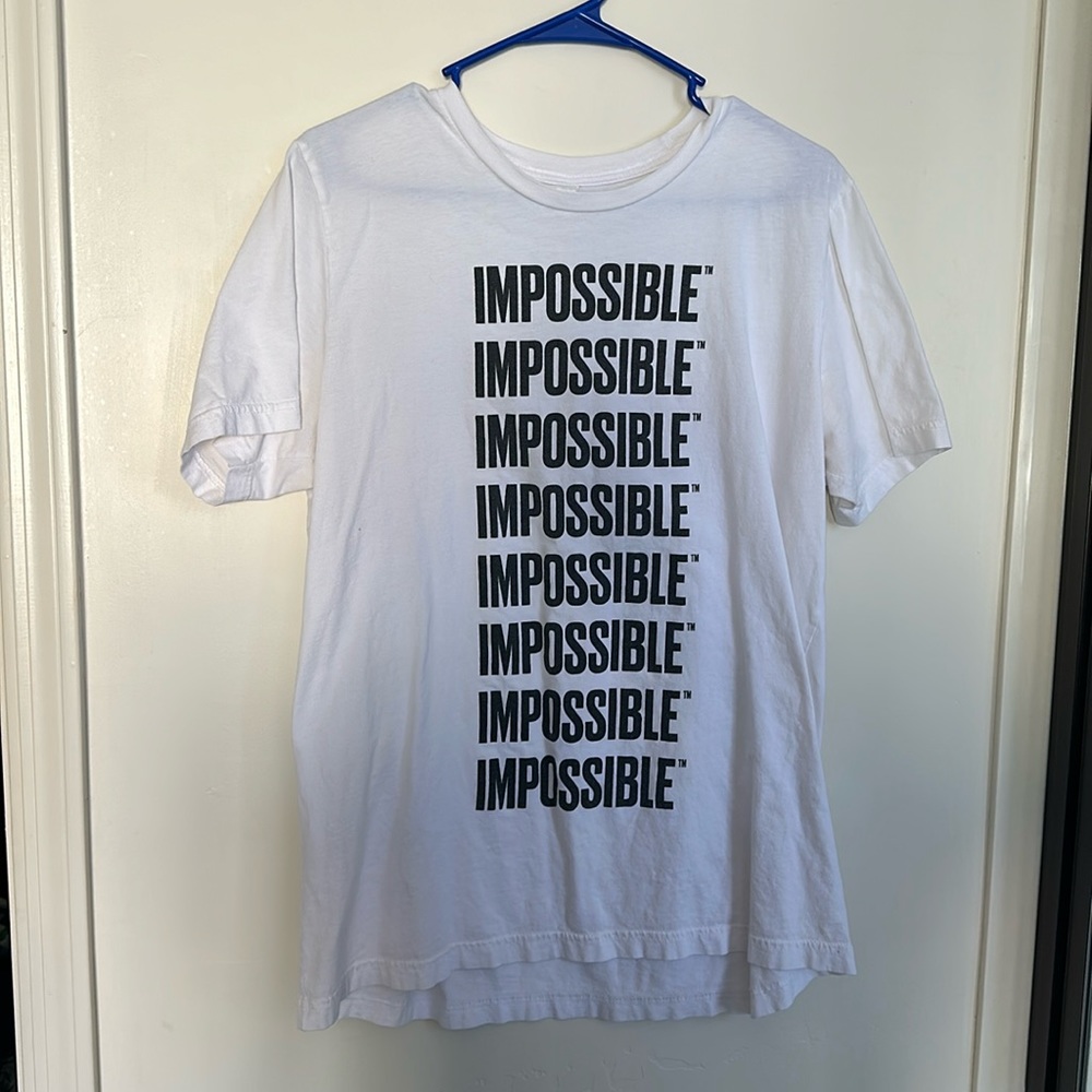 Impossible Brand Shirt Vegan
